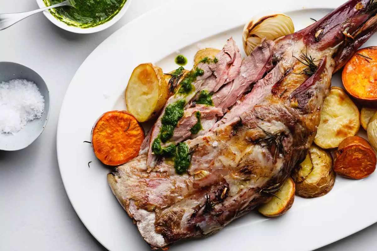 16. Australian food - Traditional Lamb Shoulder Roast