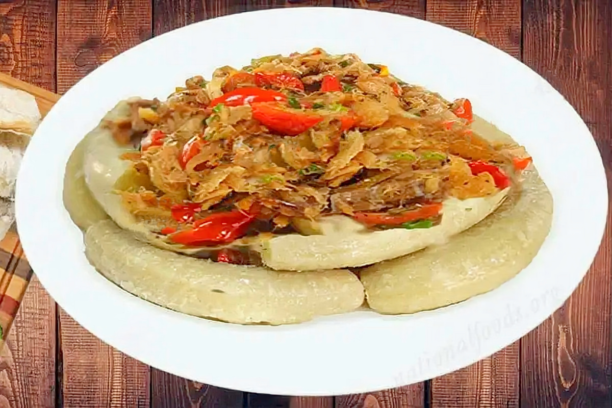 16. Green Fig and Saltfish - Saint Lucia recipe