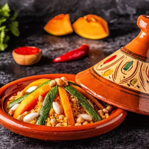 One Pot Moroccan Vegetable Tagine recipe