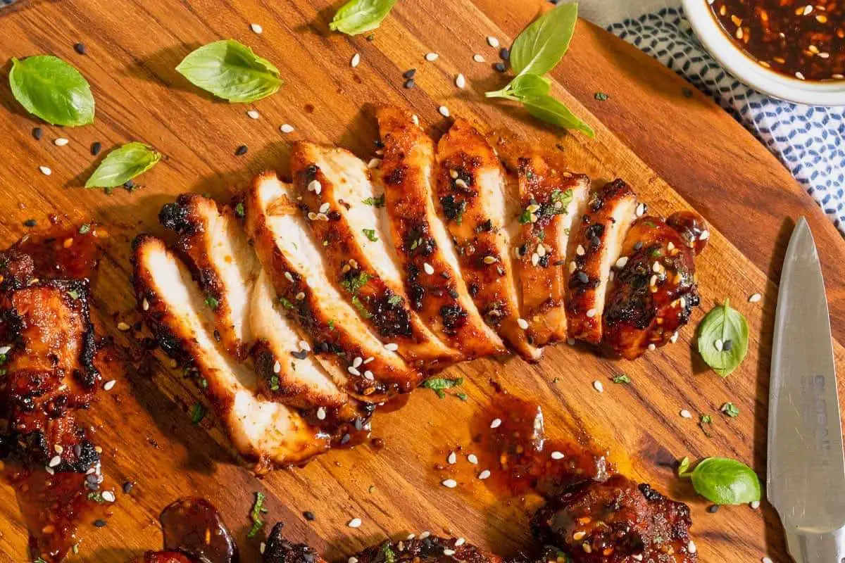 20. Korean Honey Sesame Grilled Chicken