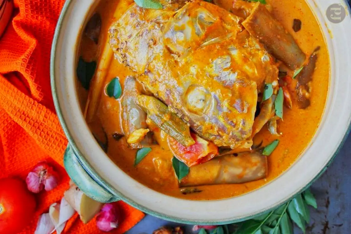 3. Fish Head Curry - Singaporean Recipes