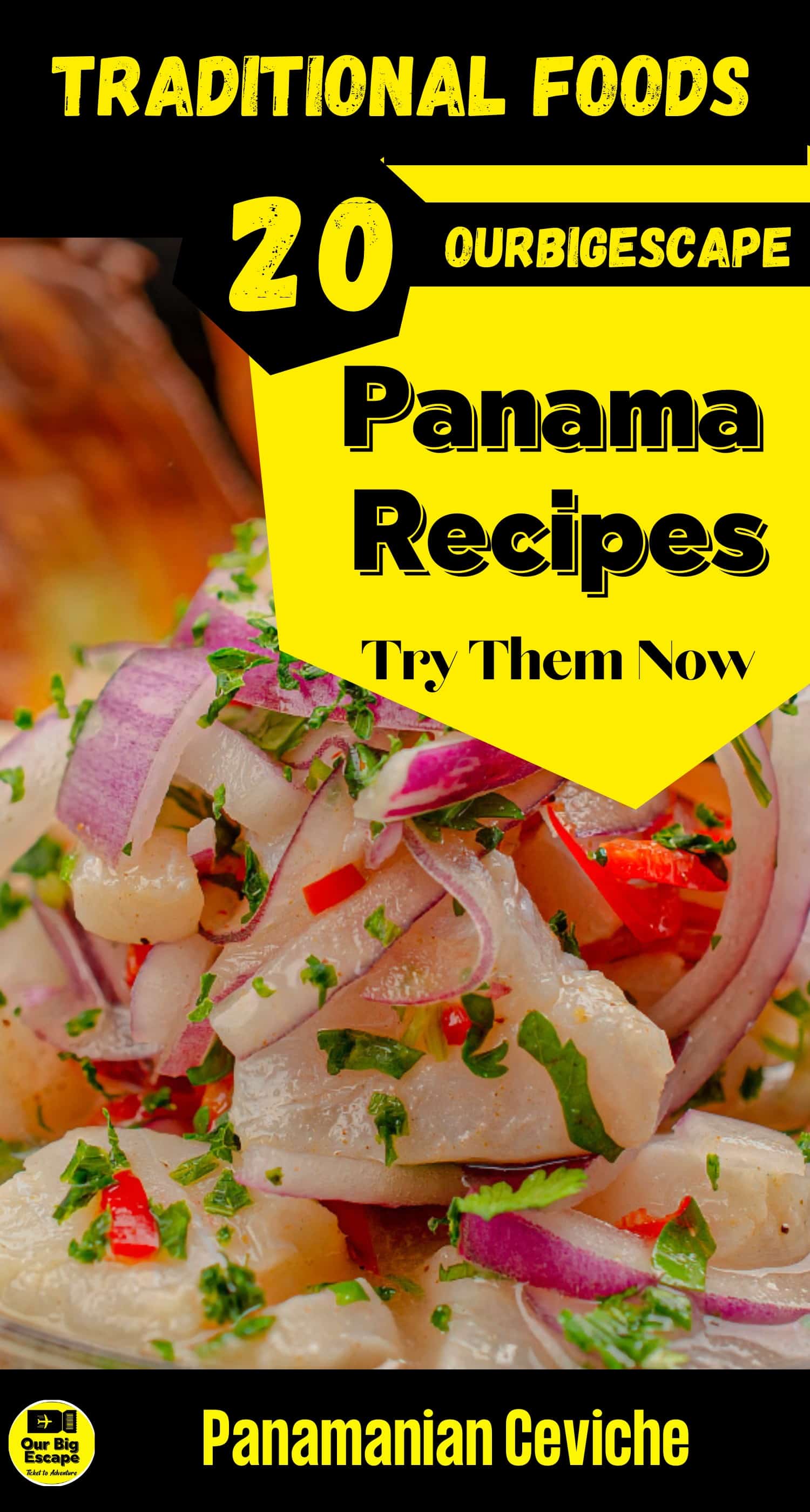 Panamanian Ceviche de Corvina