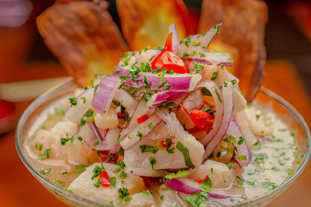 Panamanian Ceviche de Corvina