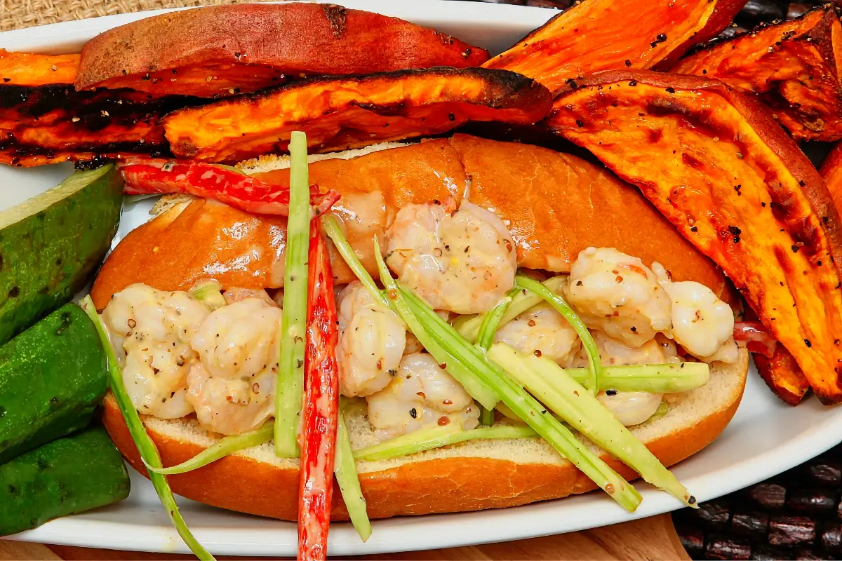 Argentinian Red Shrimp Po’boy Sandwich