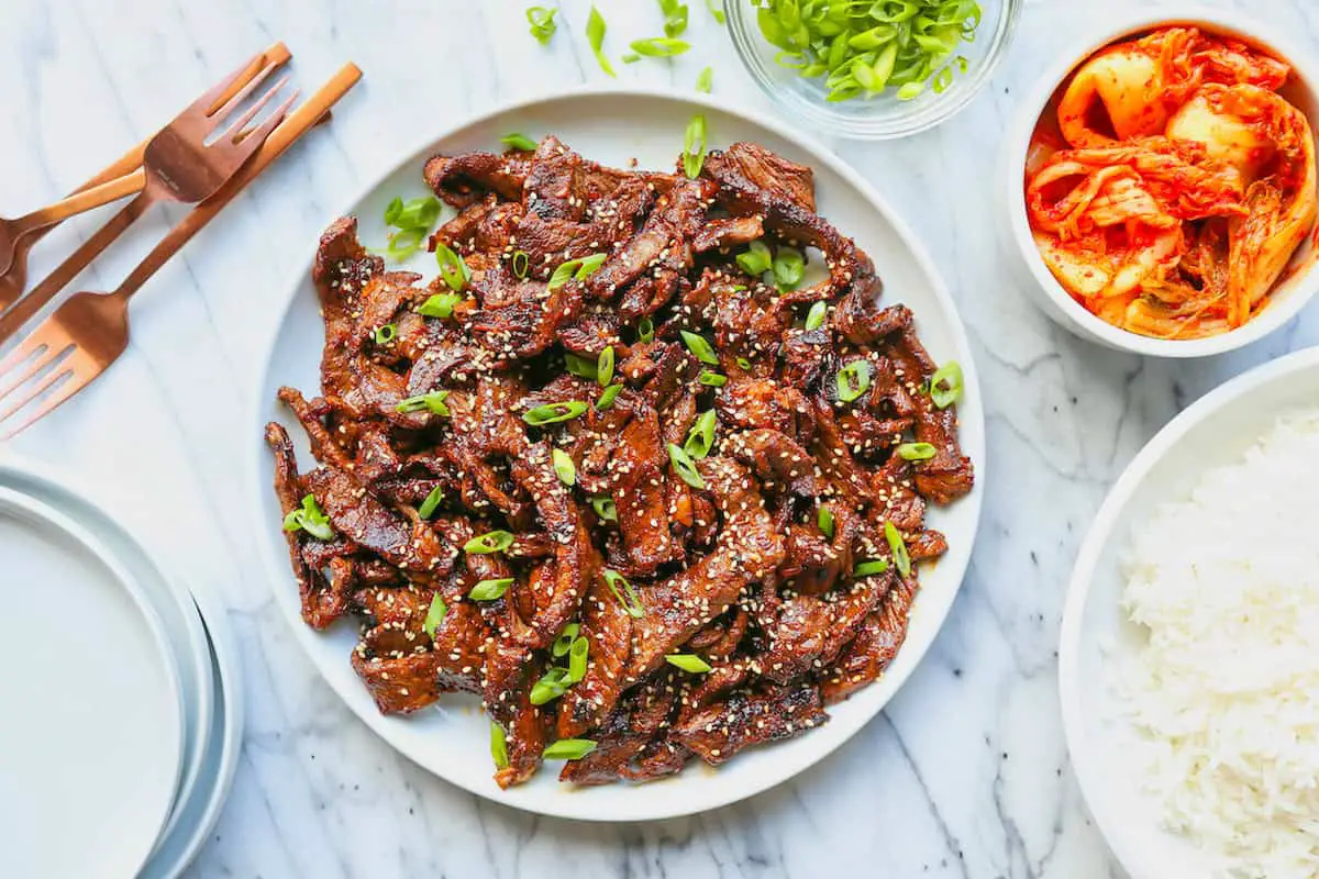 5. Korean Beef Bulgogi