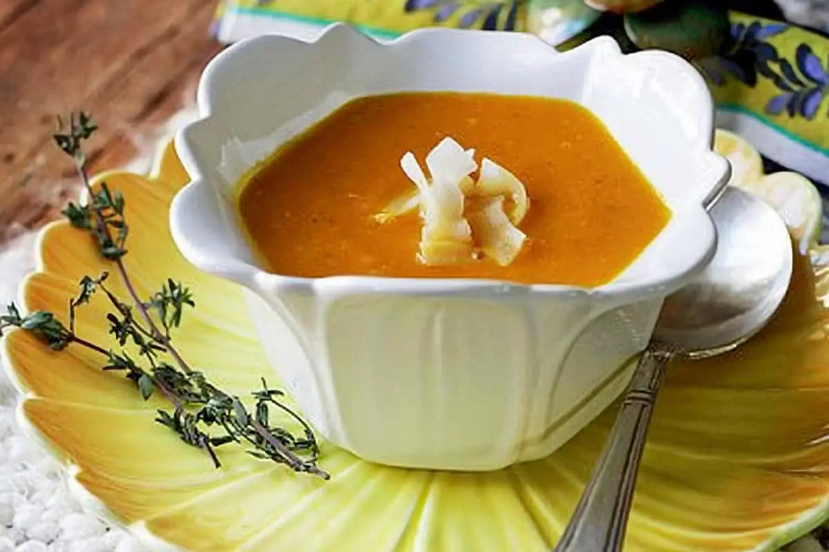 6. Caribbean Pumpkin & Coconut Cream Bisque