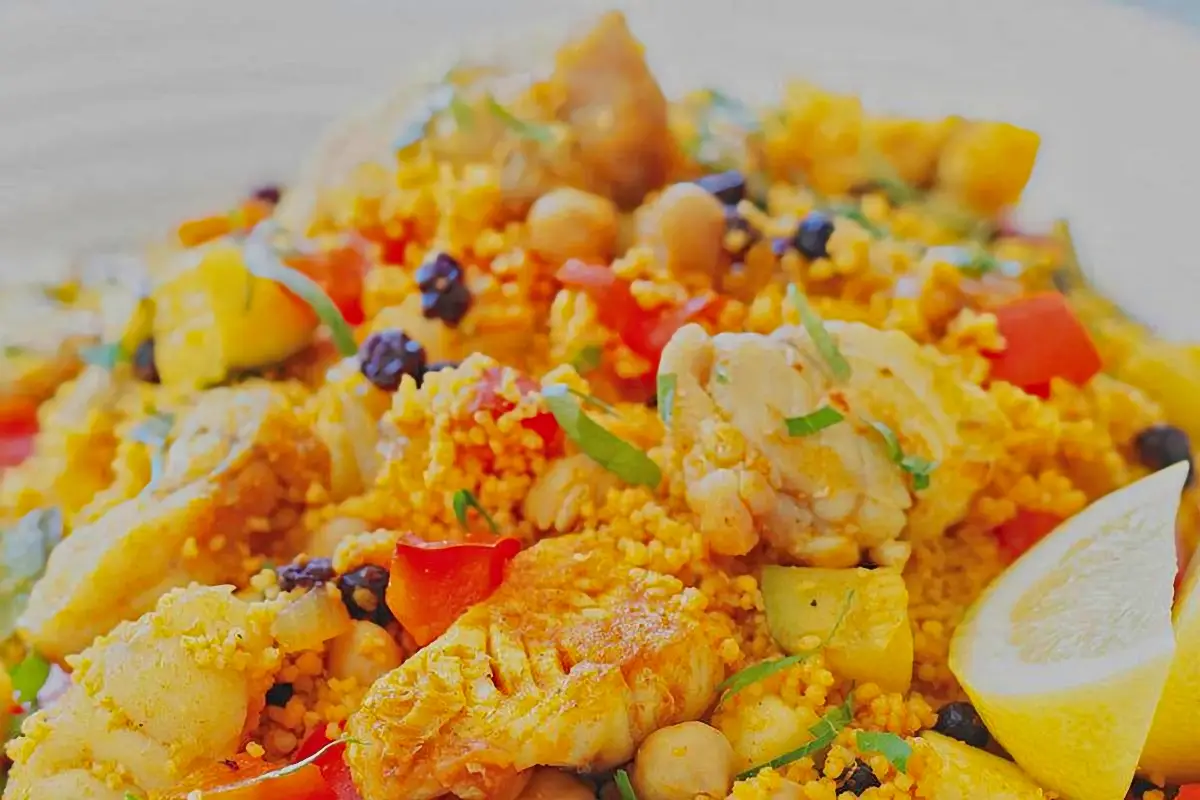 6. Tunisian-Style Couscous with Fish