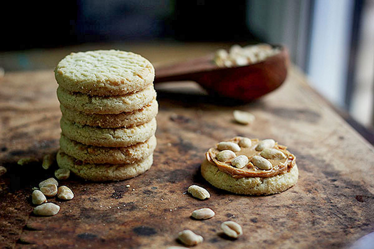 7. PB & Peanut Sugar Cookies