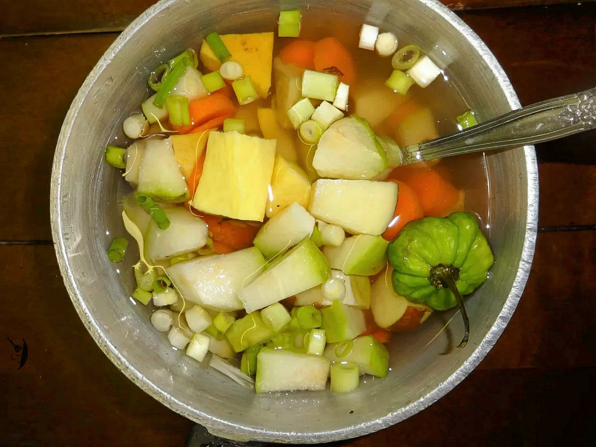 9. Mannish Water Goat Soup - Saint Lucia recipe