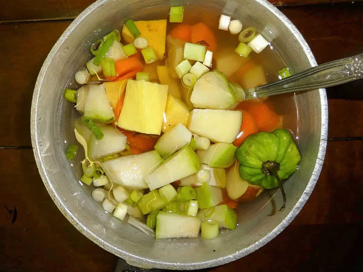 9. Mannish Water Goat Soup - Saint Lucia recipe