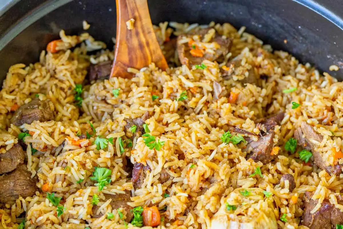 9. Uzbek Plov (One Pot Recipe)