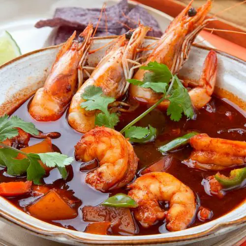 Salvadorian Shrimp Soup Recipe