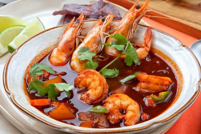 Salvadorian Shrimp Soup Recipe