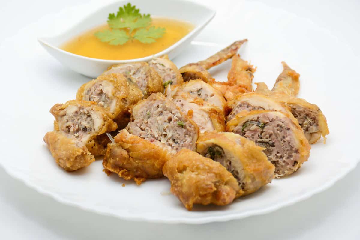 Great Cambodian Stuffed Chicken Wing Recipe