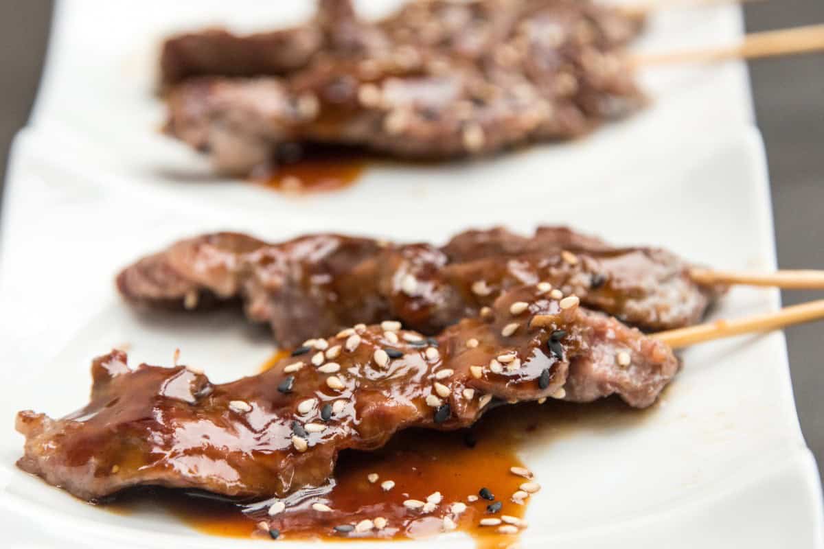 Cambodian Beef Skewers