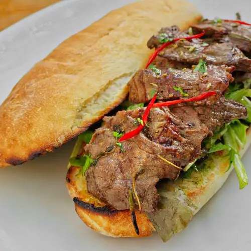 7. Australian Steak Sandwich Recipe