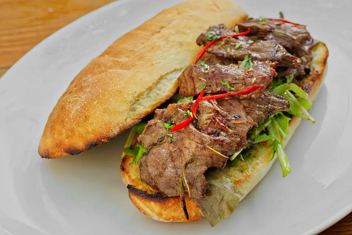 7. Australian Steak Sandwich Recipe