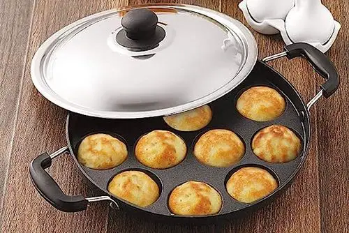 Poffertjes pan for Easy Dutch Poffertjes Recipe