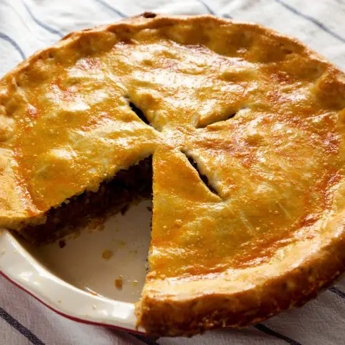 French Vegetarian Tourtiere Recipe