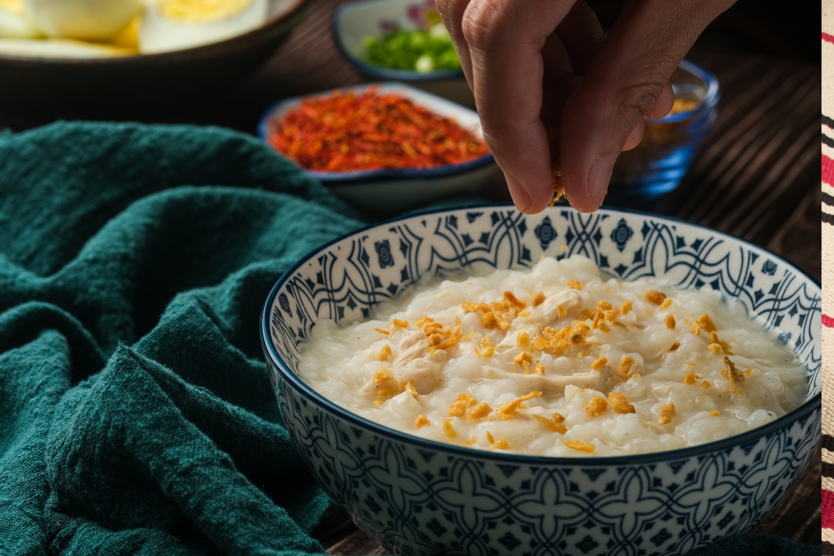 Vietnamese Chicken Rice Porridge Recipe