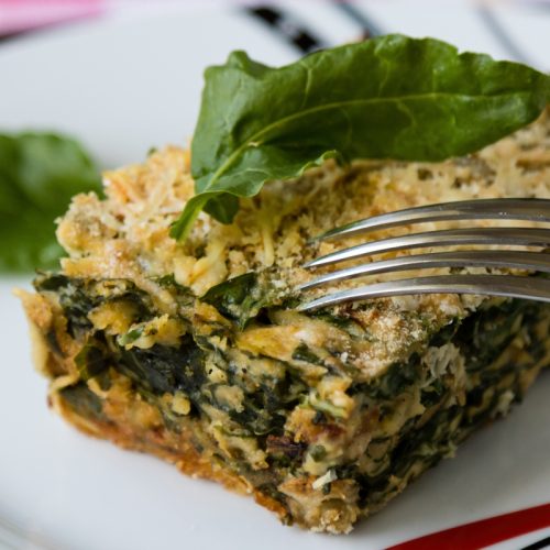 Vegetarian French Spinach Soufflé recipe