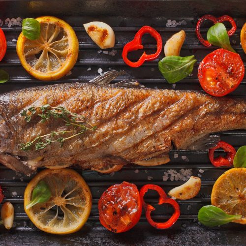 New Zealand Pan-Fried Trout With Garlic and Lemon recipe
