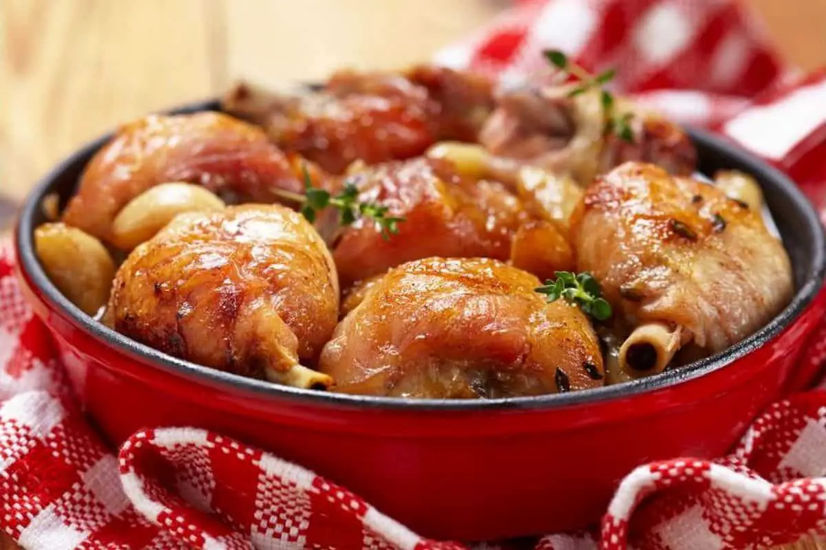 Dutch Oven LemonPepper Chicken Thighs Recipe • Our Big Escape