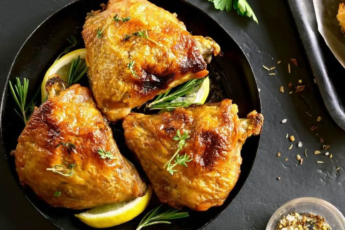 8. Dutch Oven Lemon-Pepper Chicken Thighs Recipe