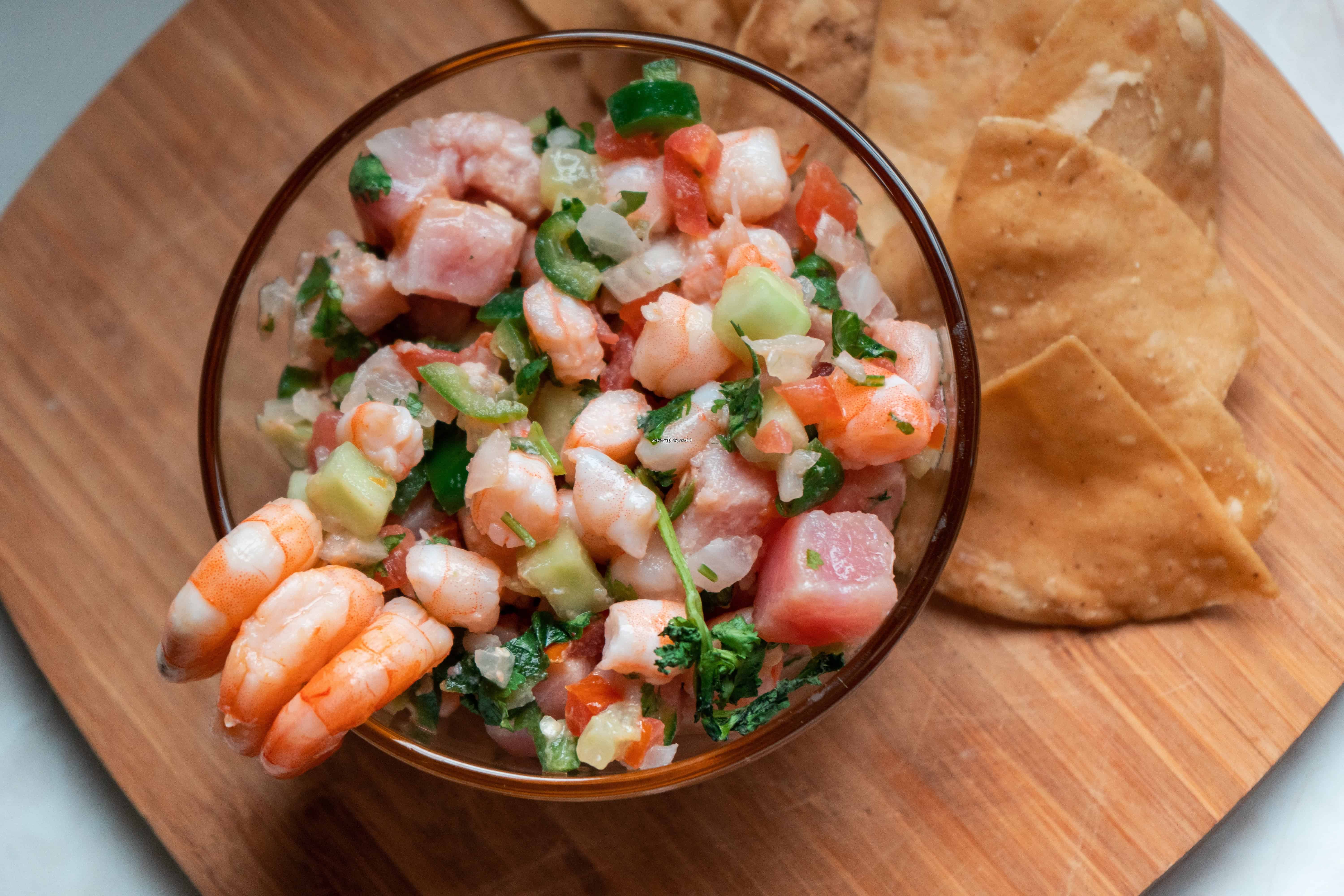 Guatemalan Shrimp Ceviche de Camaron Recipe