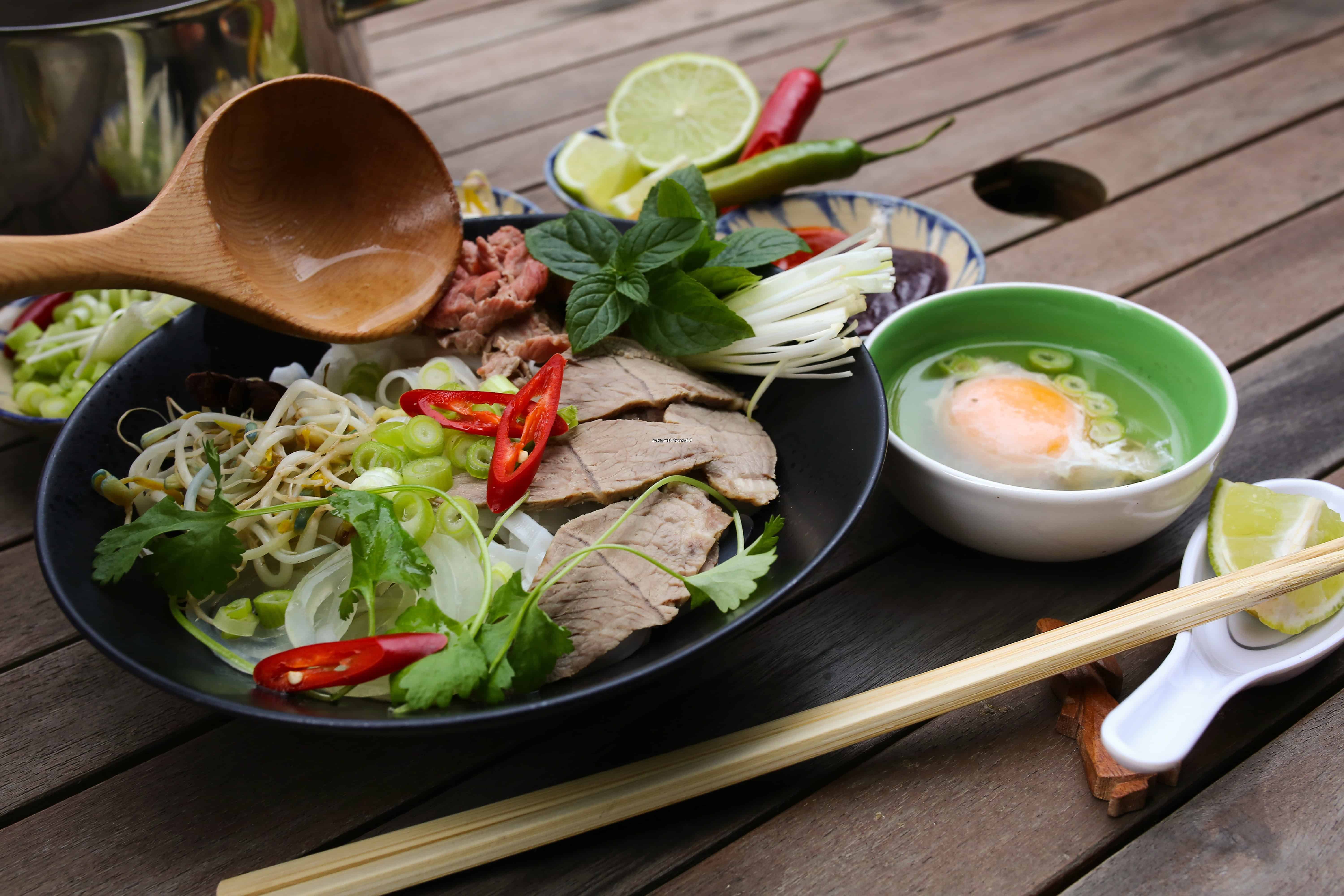 Making the Vietnamese Pho Recipe