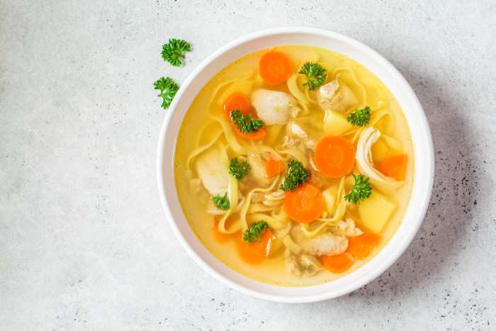 Laos Chicken Noodle Soup Recipe
