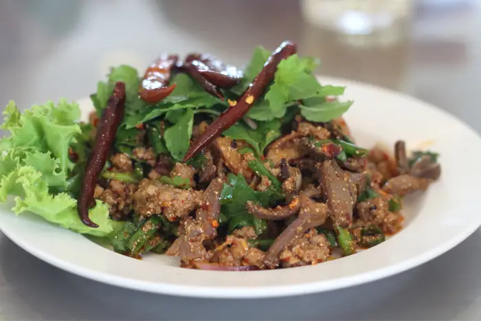 Laos Larb Chicken Mince Recipe