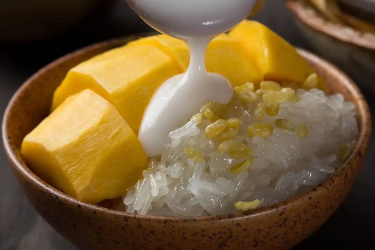 Laos Mango Sticky Rice Recipe