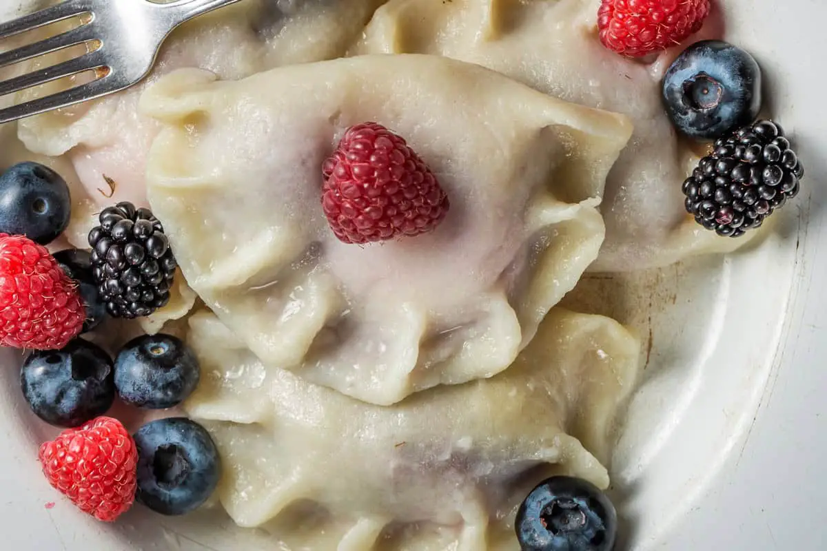 Black Raspberry Dumplings