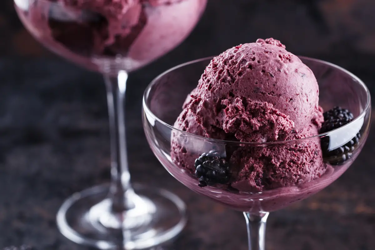 Black Raspberry Chocolate Chip Ice Cream Recipe