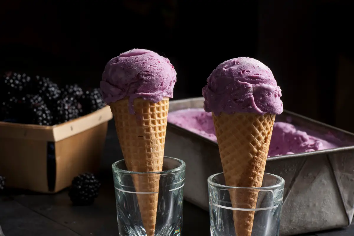 Black Raspberry Chocolate Chip Ice Cream Recipe
