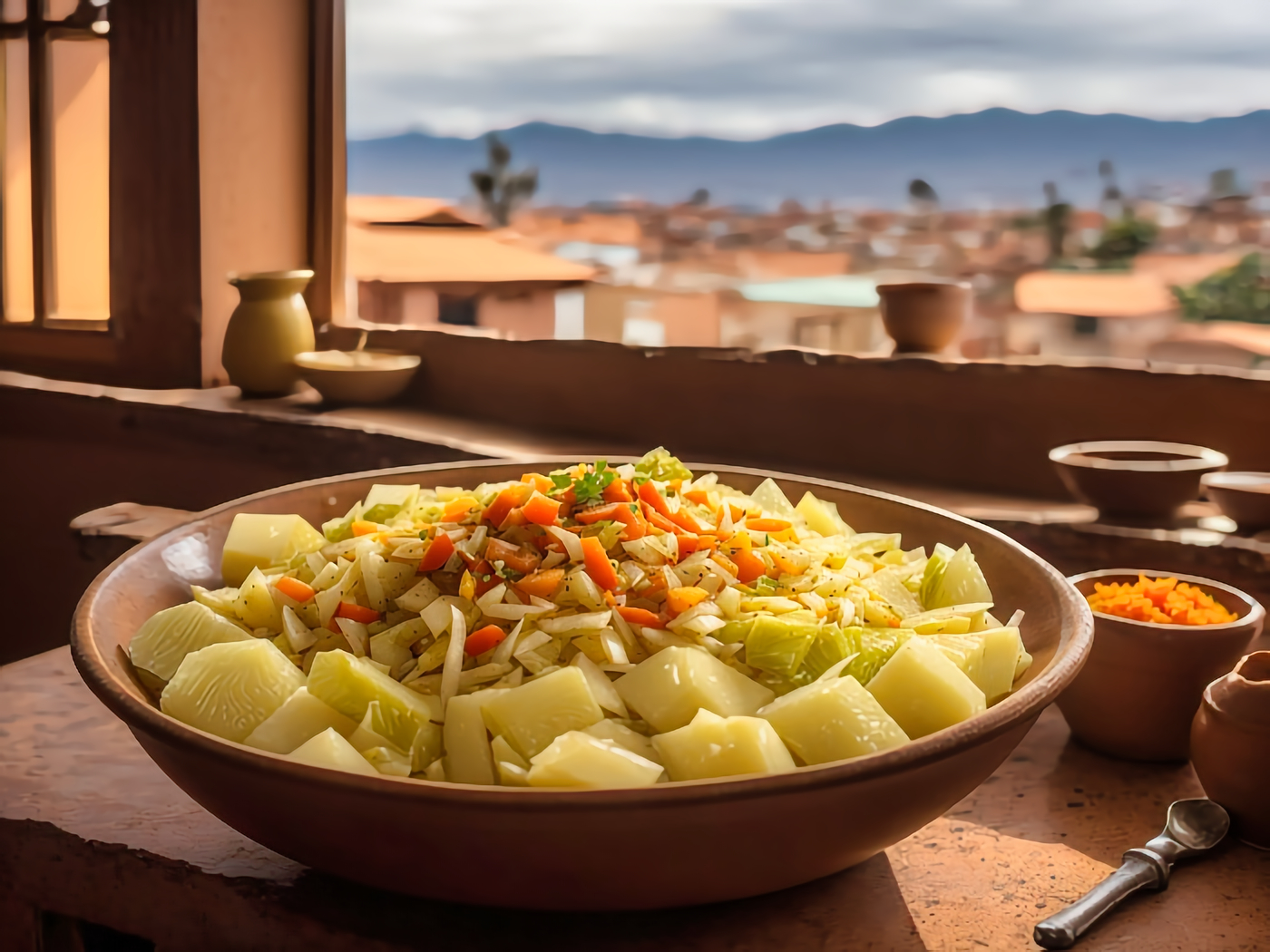 11. Bolivian Style Spicy Cabbage & Potatoes 2