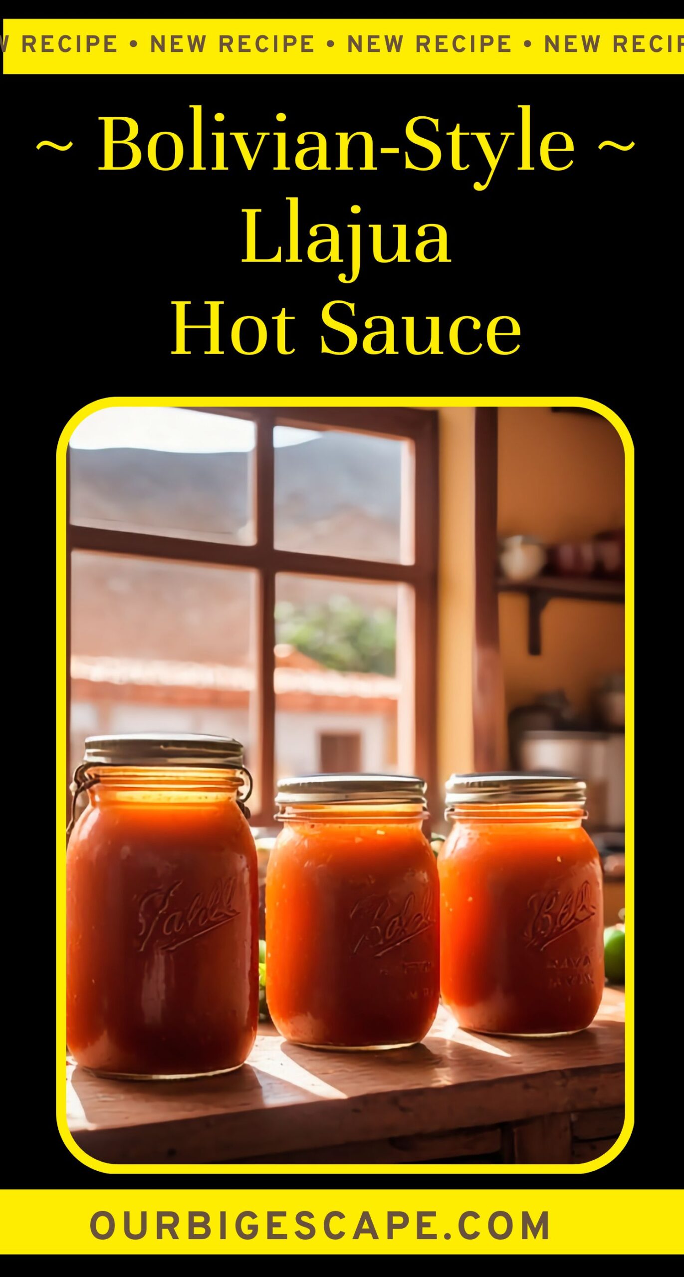 17. Bolivian Hot Sauce or Llajua