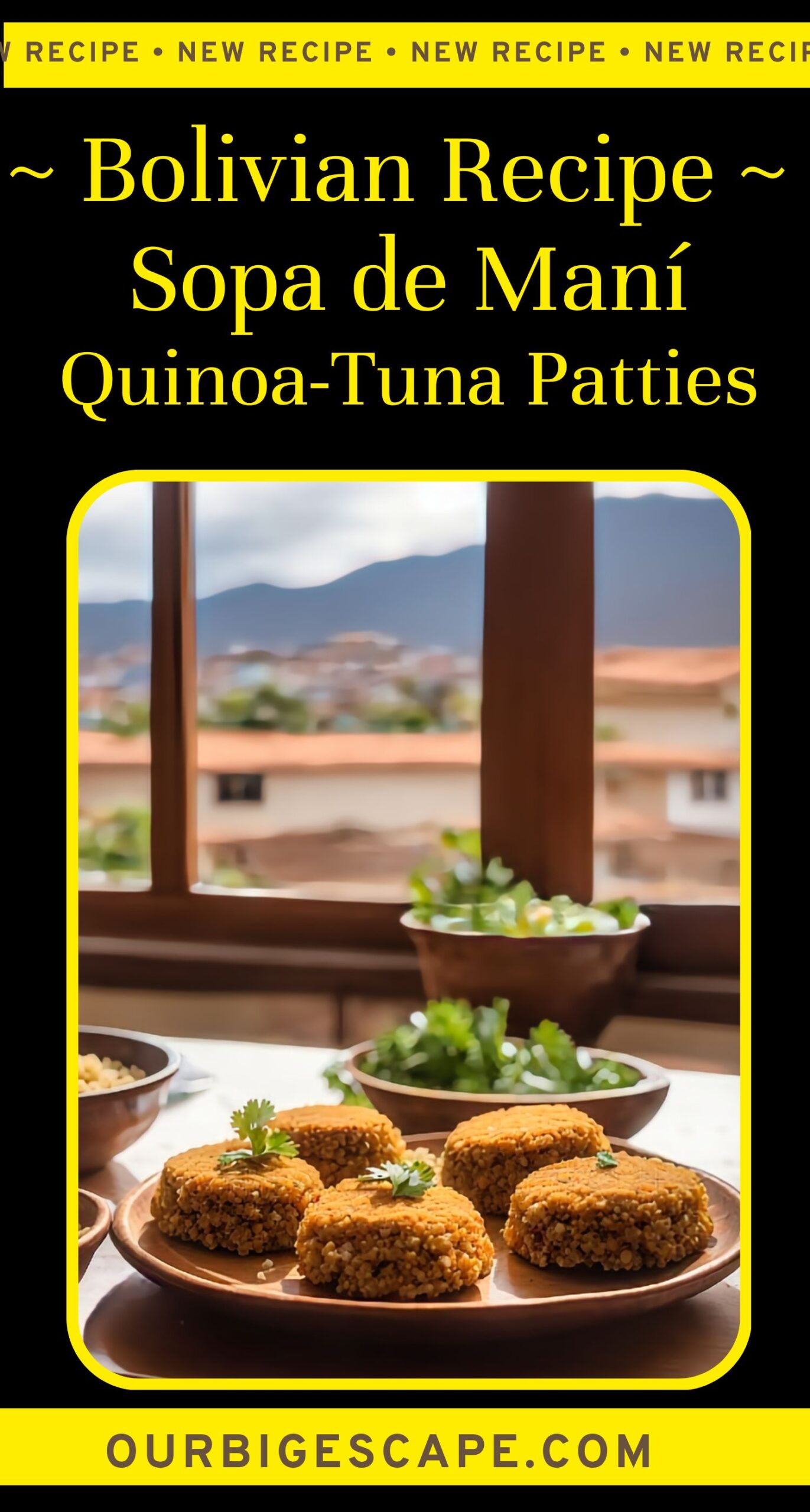23. Bolivian Papitas - Quinoa-Tuna Patties