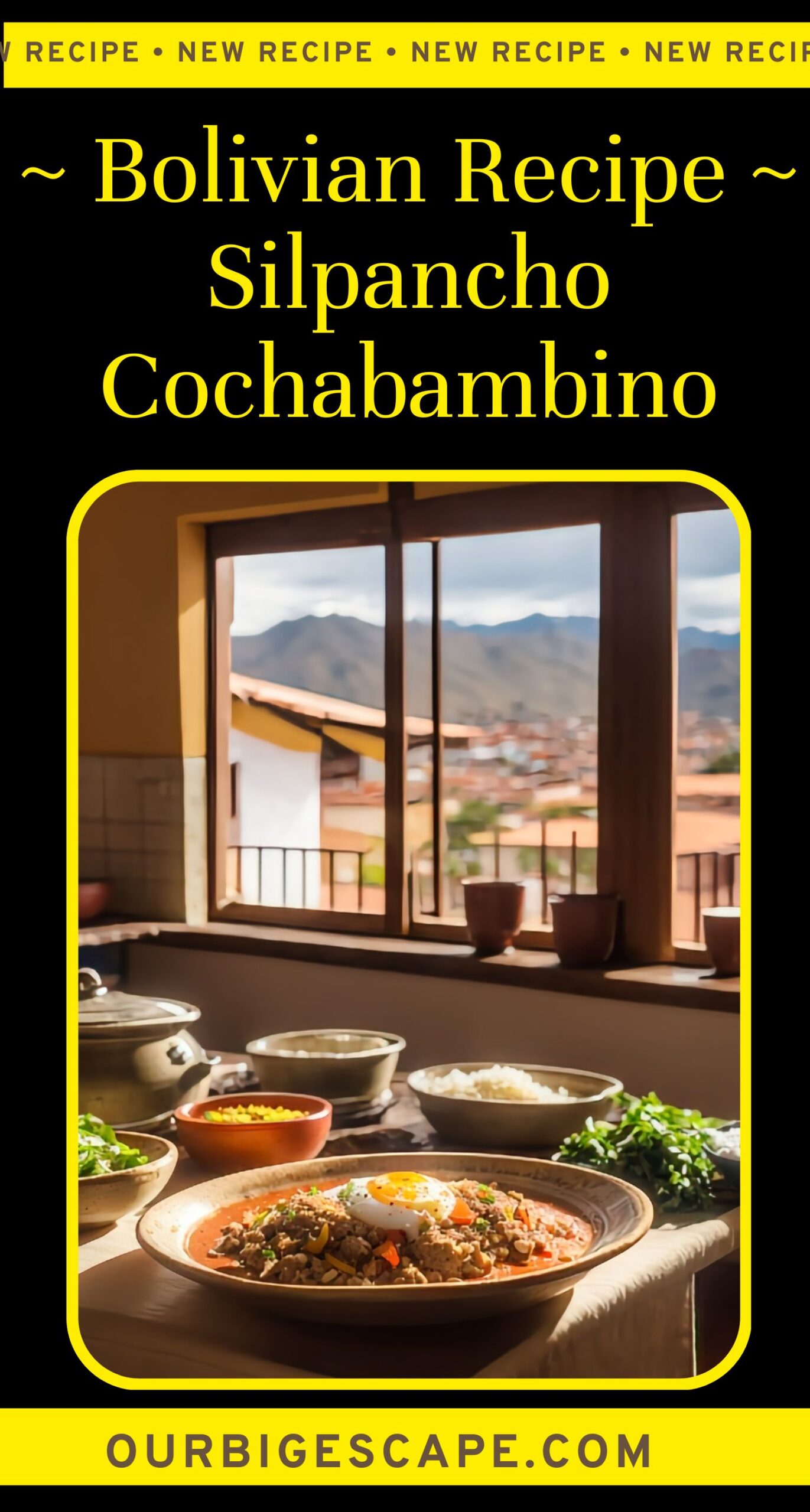5. Bolivian Recipe Silpancho Cochabambino