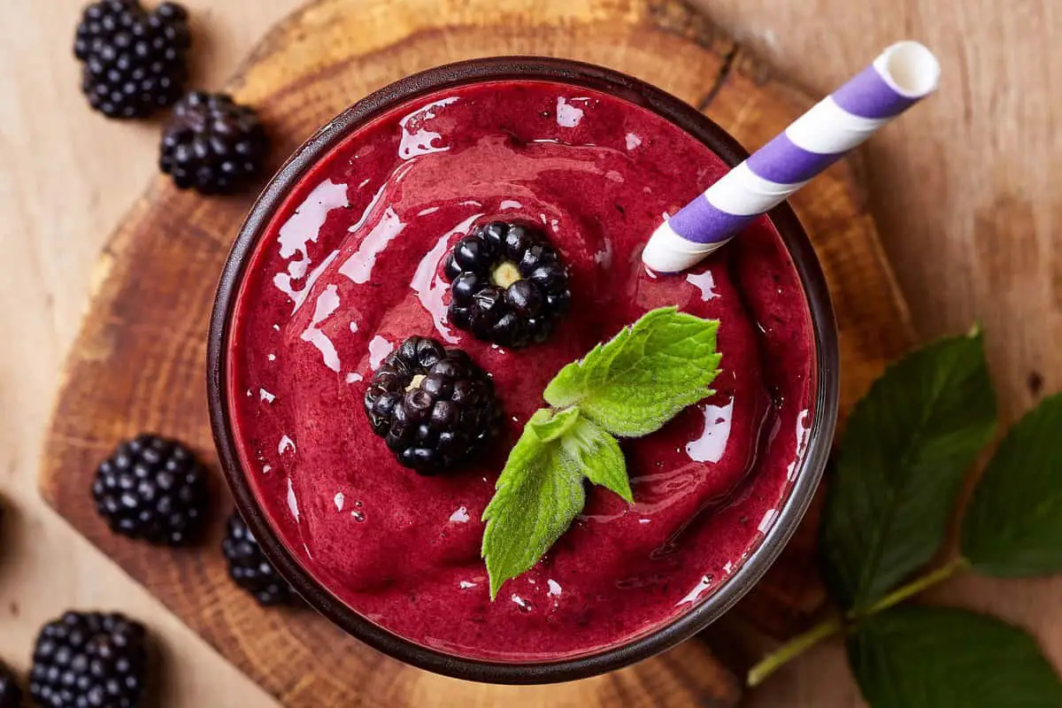 Black Raspberry Smoothie Recipe