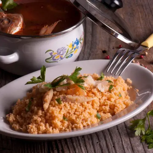 Tunisian Couscous with Fish Recipe