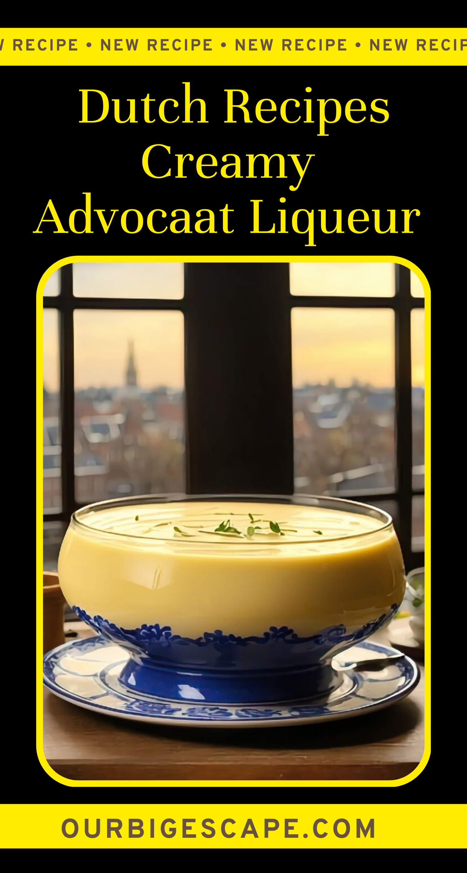 Creamy Advocaat Liqueur