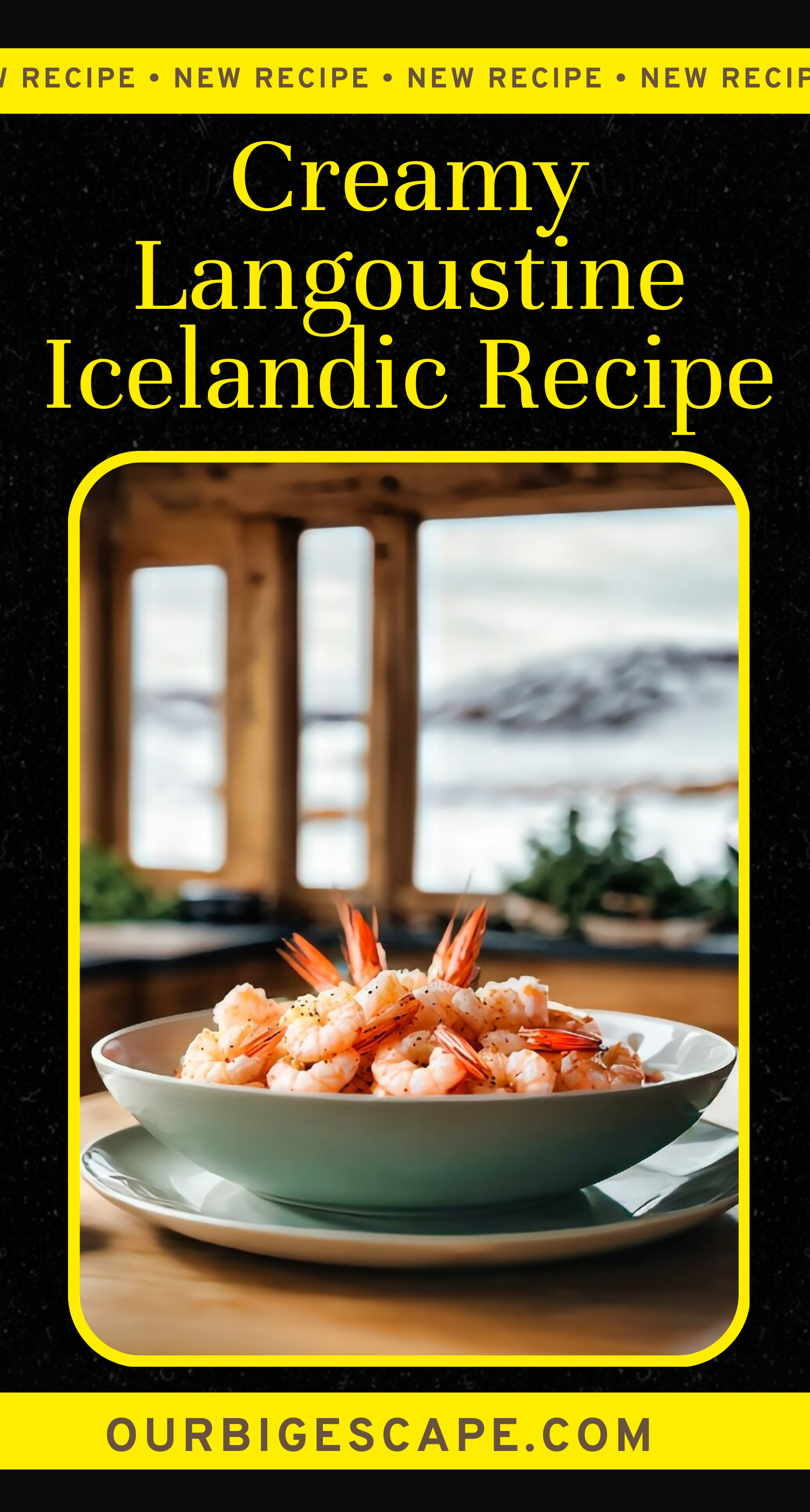 Creamy Langoustine Icelandic Recipe