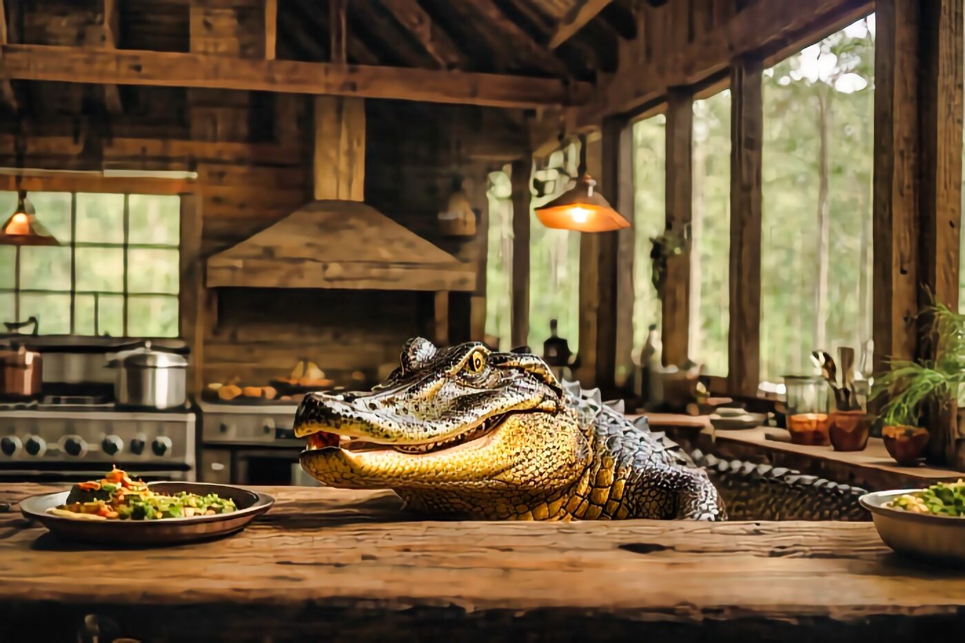 Louisiana Grilled Alligator Recipe
