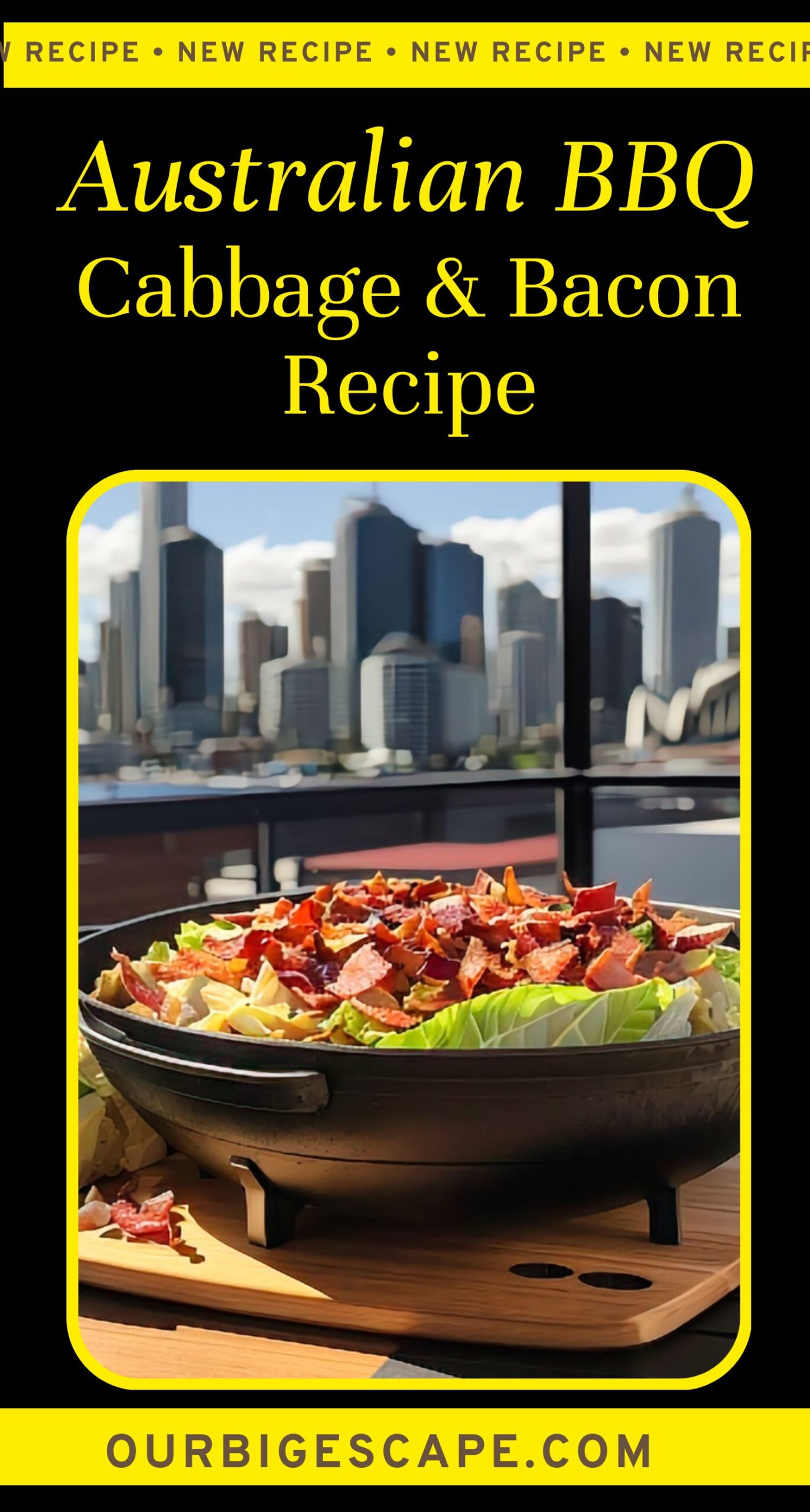 10. Australian Barbecued Cabbage and Bacon Recipe