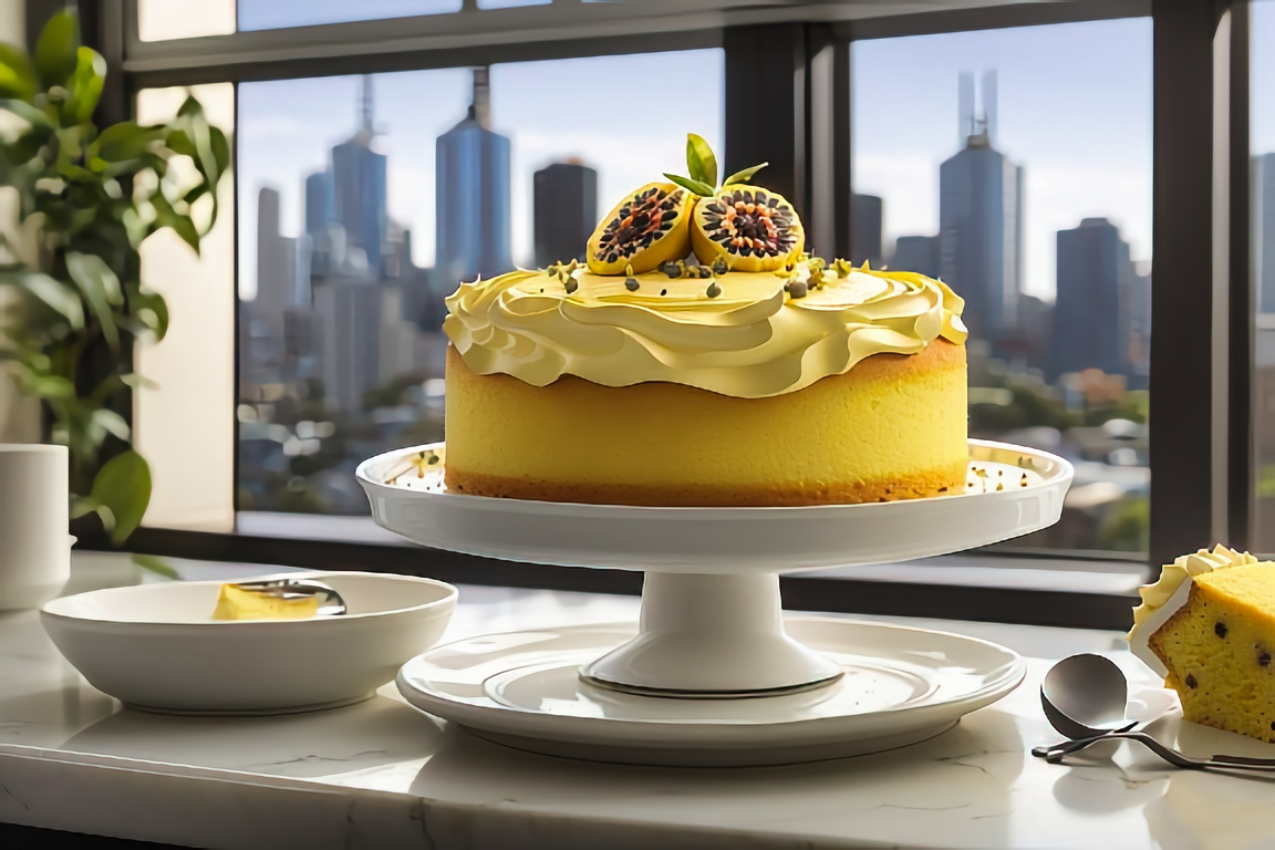 10. Australian Passionfruit Sponge Cake Recipe 2