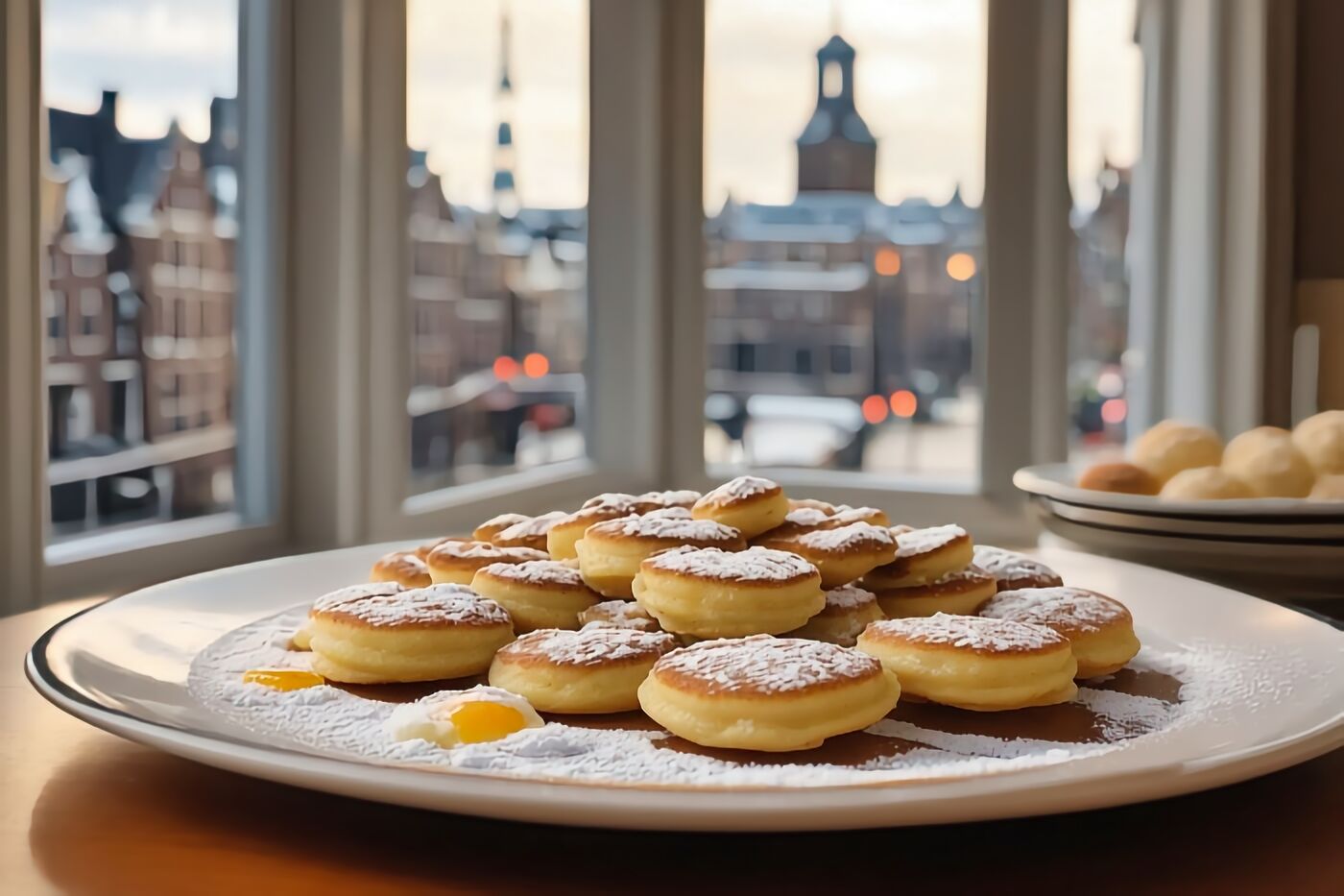 Poffertjes or Dutch Mini Pancakes Recipe