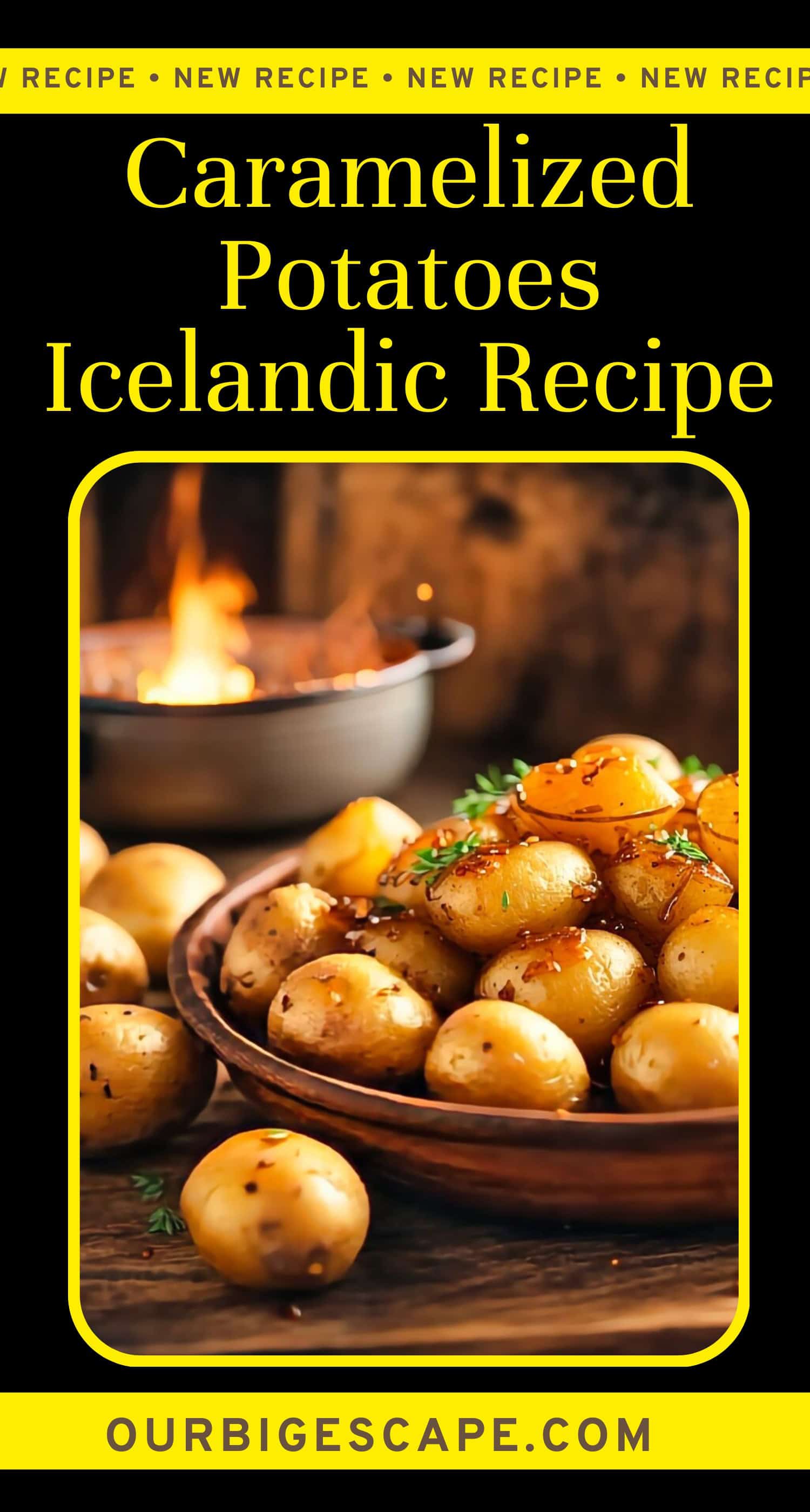 Icelandic Caramelized Potatoes Recipe