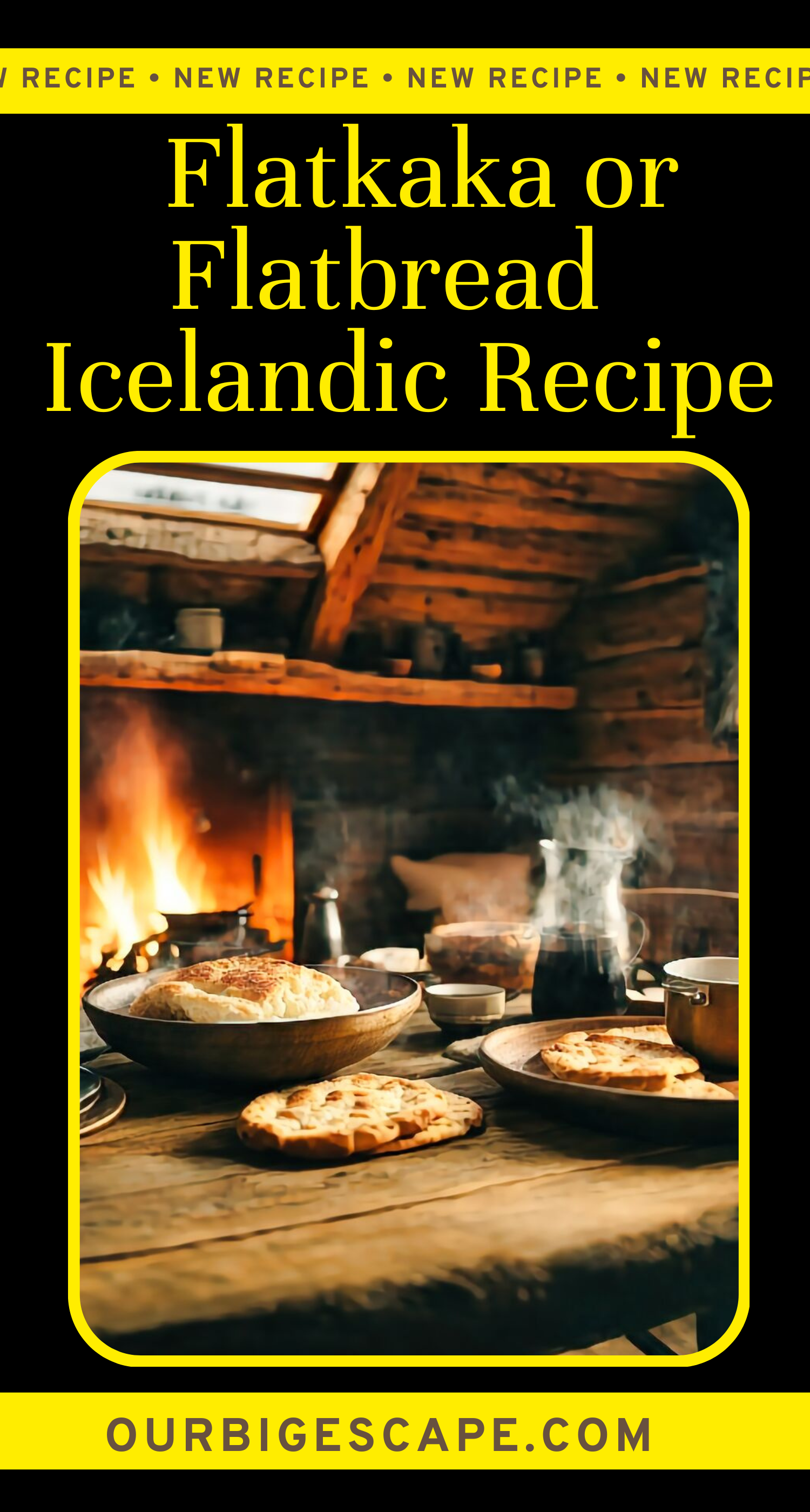 Flatkaka or Icelandic Flatbread Recipe